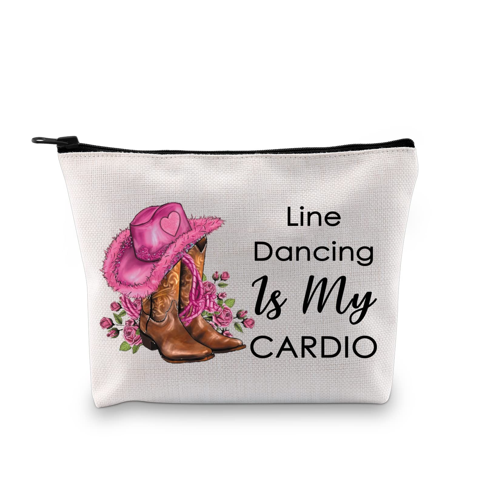 G2TUP Line Dance Lover Gift Is My Cardio White Bag
