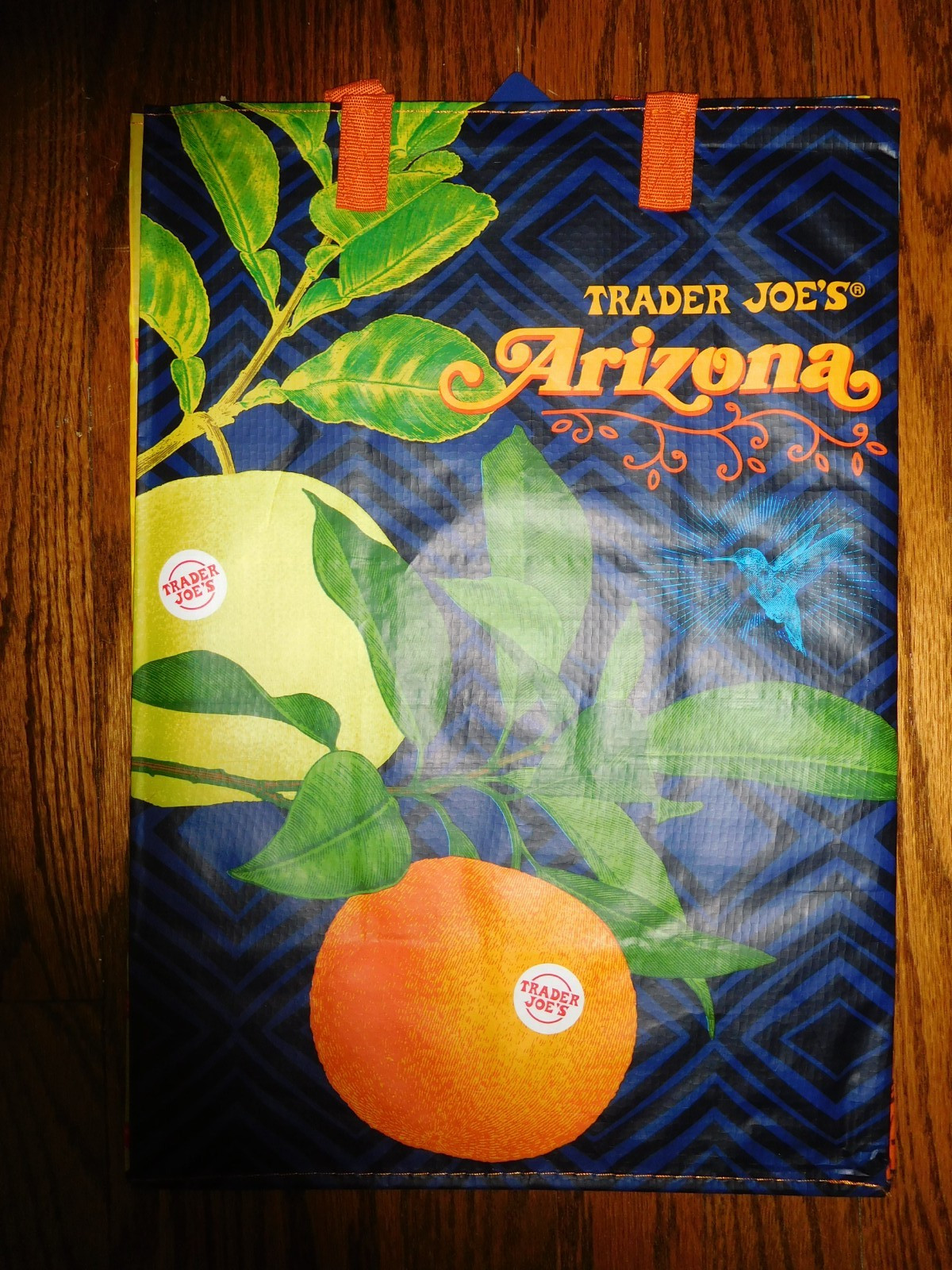 Trader Joe’s Reusable Bag ARIZONA ~ Tote Bag Shopping NWT $2 for 1