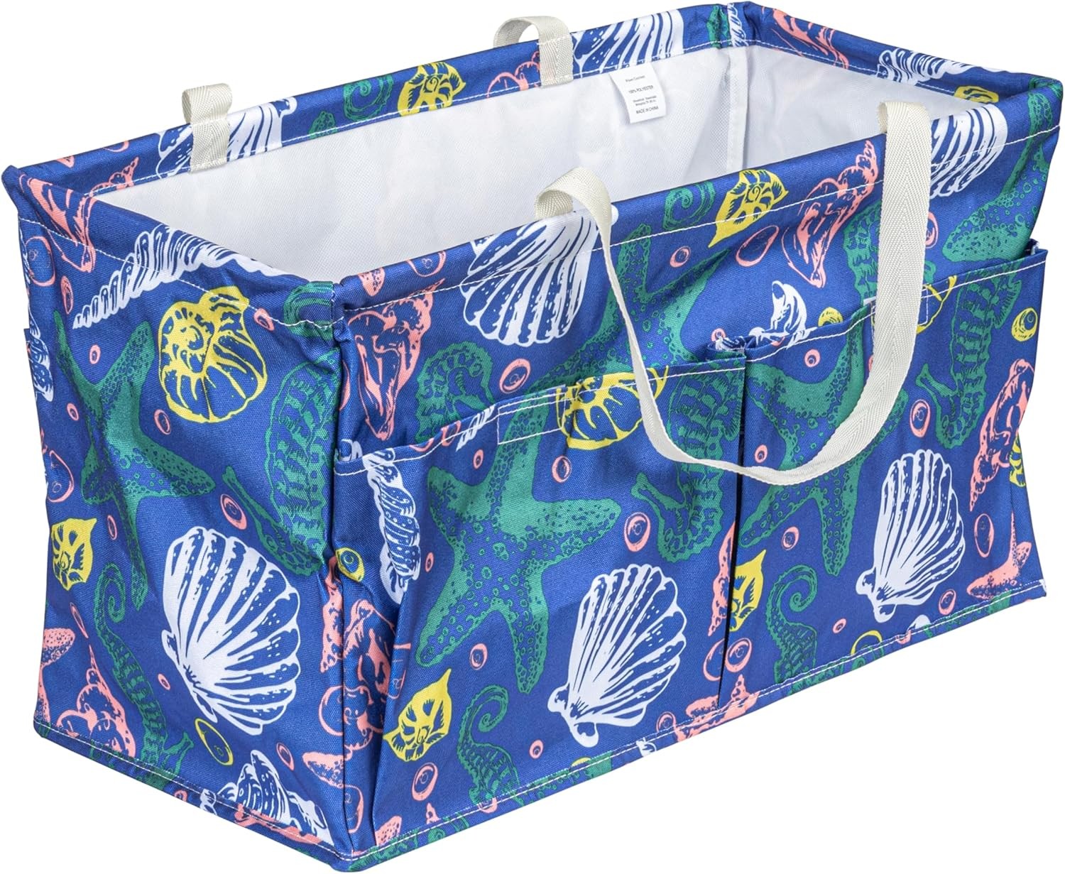 Multi-Purpose Sundry Tote with Pockets, Conch Color