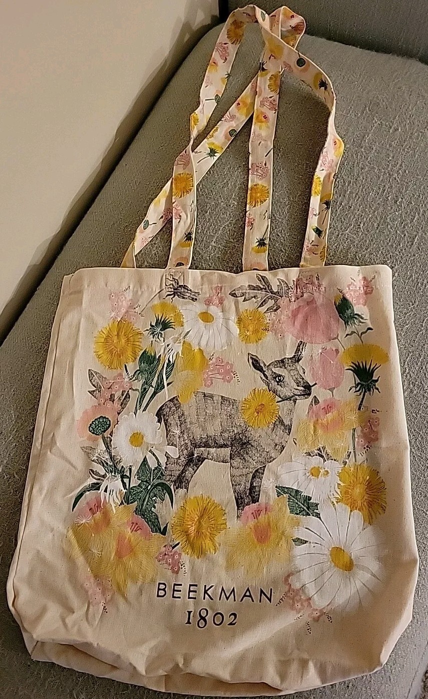 Beekman 1802 Lightweight Canvas Goat Tote Bag