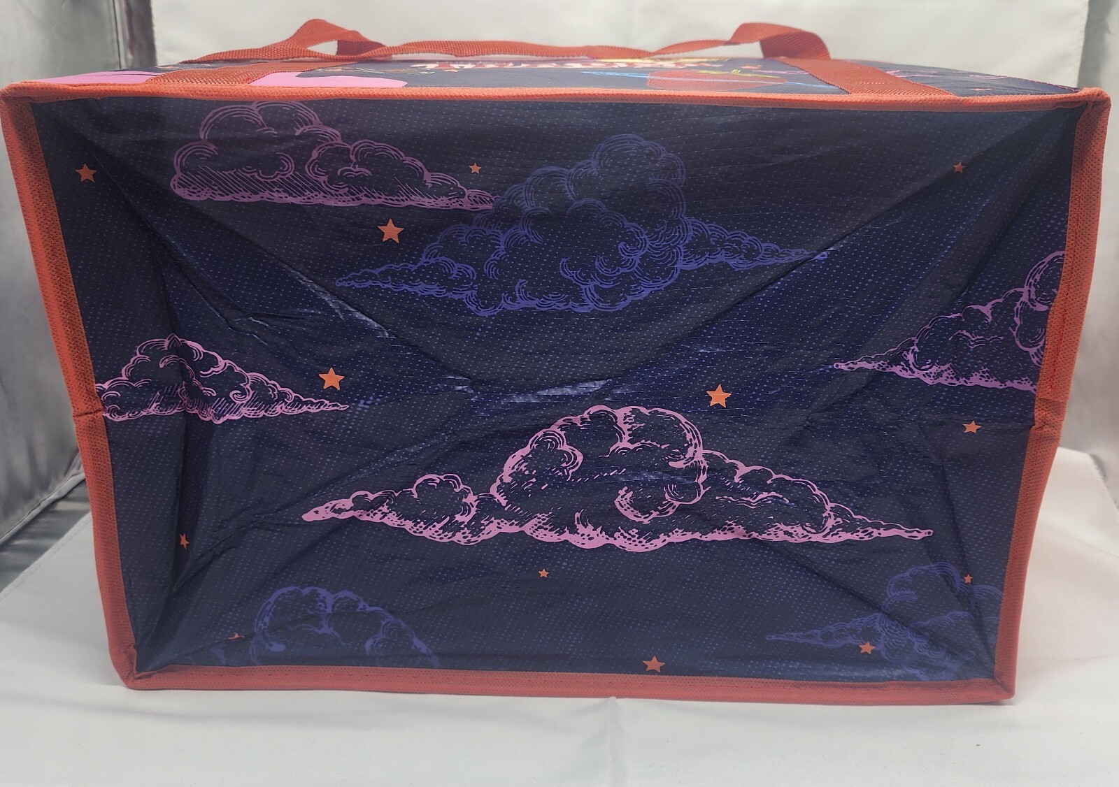 New Trader Joe’s Stand Up Collapsible Reusable Grocery Tote Shopping Bag NWT