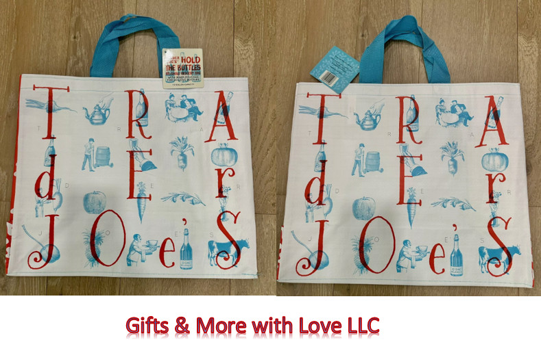 UPICK 1 💚 (50 Choices) Trader Joe’s NEW ECO REUSABLE GROCERY SHOPPING TOTE BAG