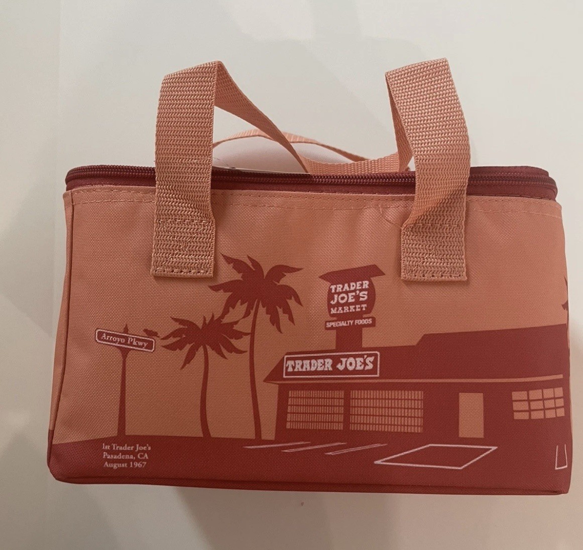 Trader Joe’s Mini Insulated Bag Peach August 2025 Release