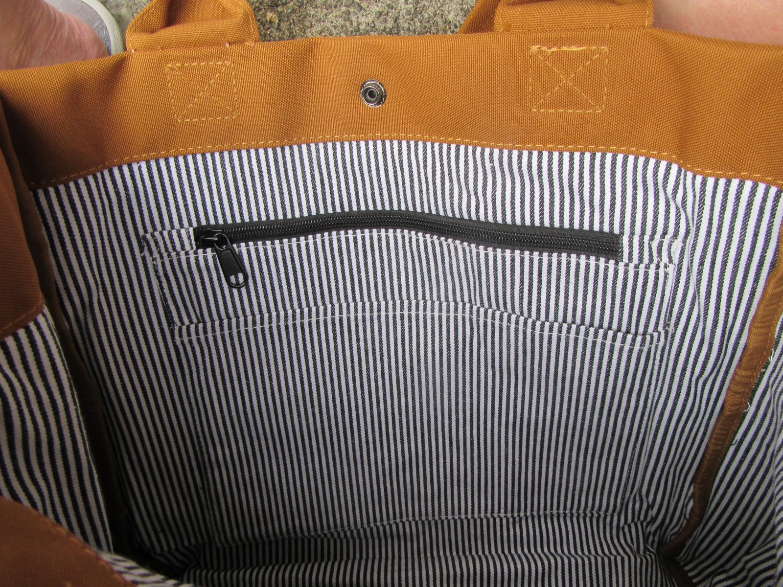 Swiss Design Heavy Duty Canvas Vertical Tote Shopping School Bag Carry All Purse