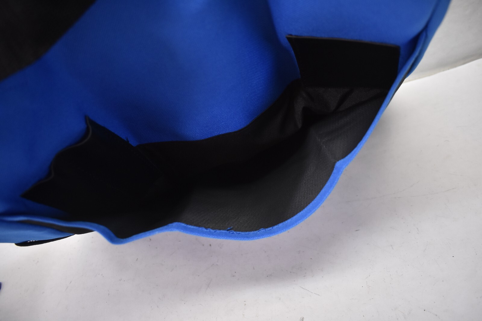 Lot of 8 Tote Carry Bags Blue/Black BRANDED 16-1/2″ x 14″ x 4-1/2″