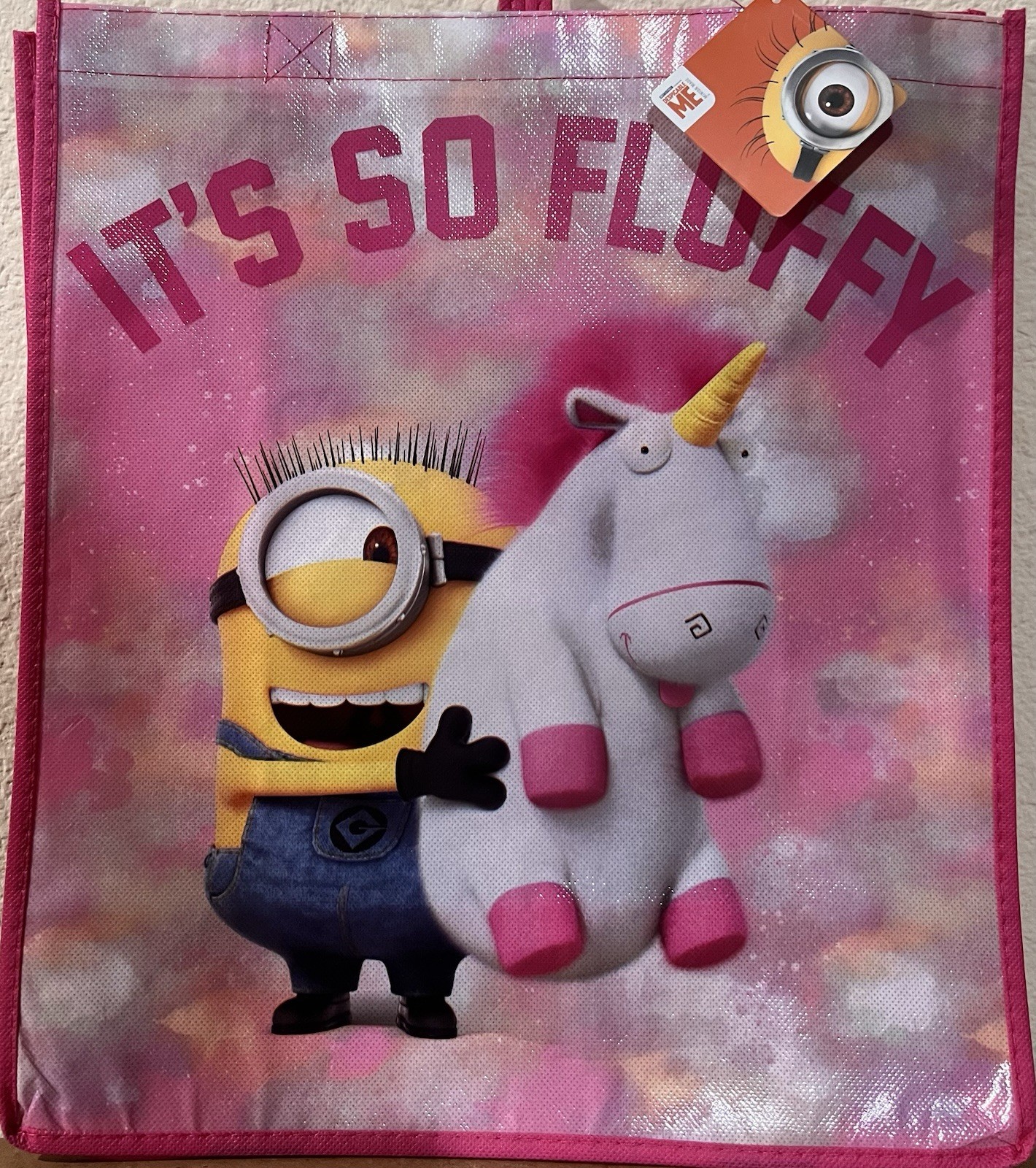 Despicable Me Minions “It’s So Fluffy” Large Reusable Tote Bag