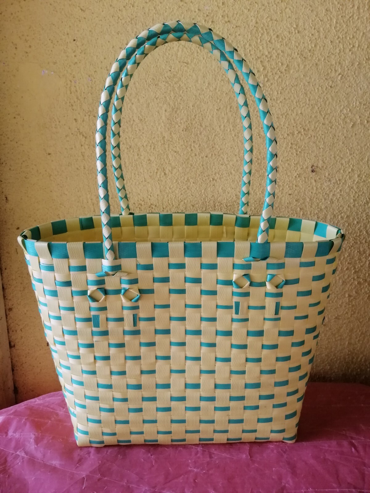 Easy Light Fashionable Can Be Weight Reusable New Shopper Beach Grocery Hand Bag