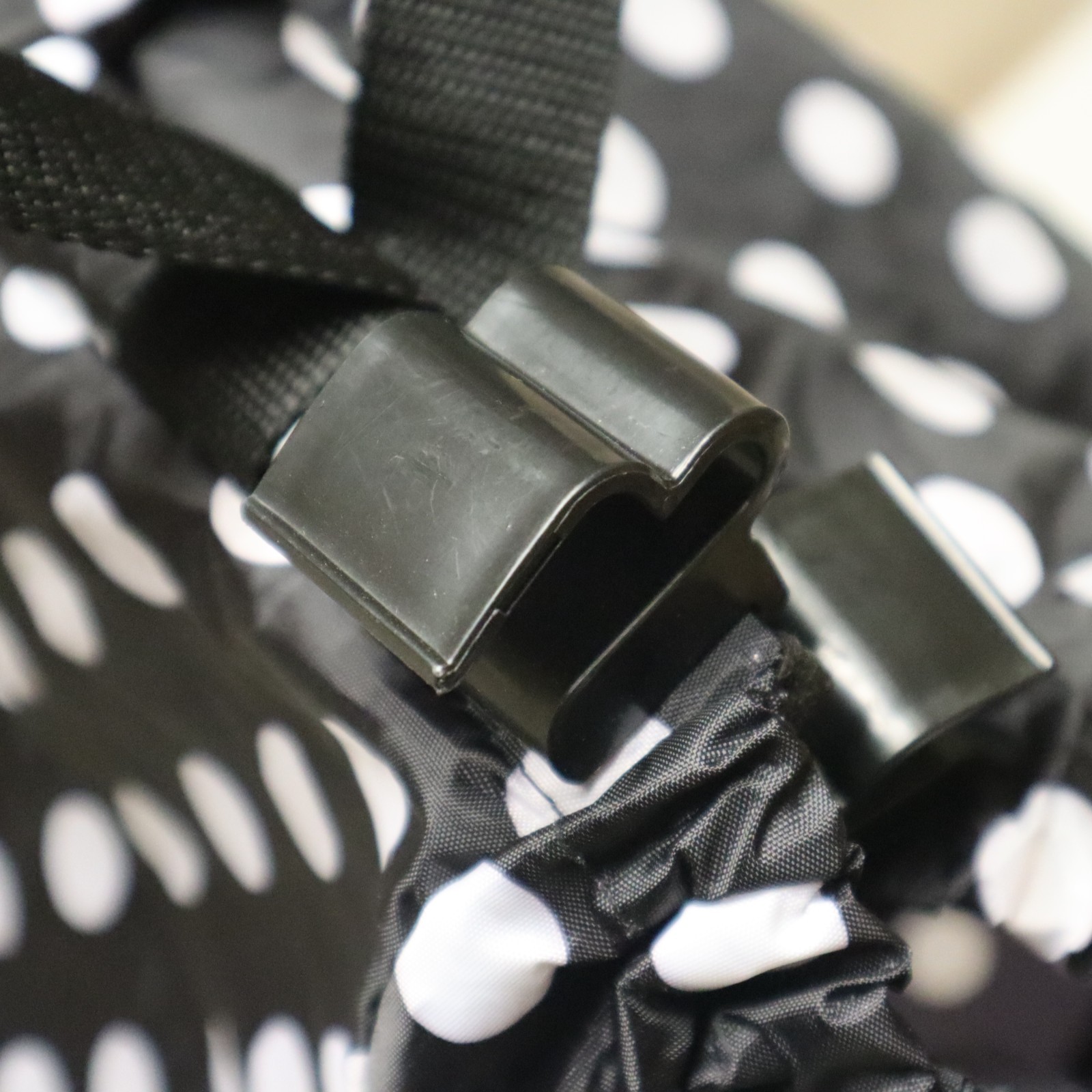 PAMPERED CHEF CLIP ON Expandable Nylon SHOPPING CART Tote Bag Fits In Your Buggy