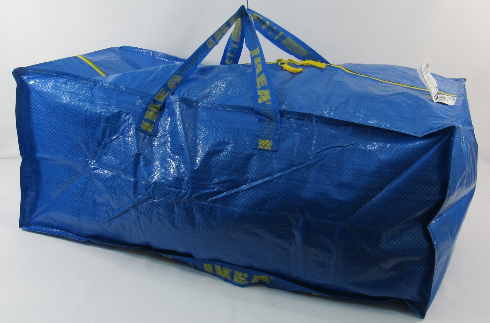 Frakta 20 Gal. Bag IKEA Tote 901.491.48 Zipper Handles Back Pack Storage Blue