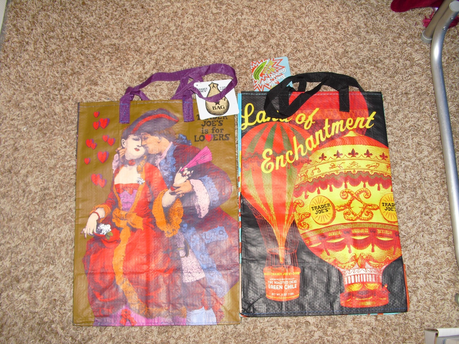 NEW Trader Joe’s NEW MEXICO VIRGINIA Reusable Shopping Bags NWT