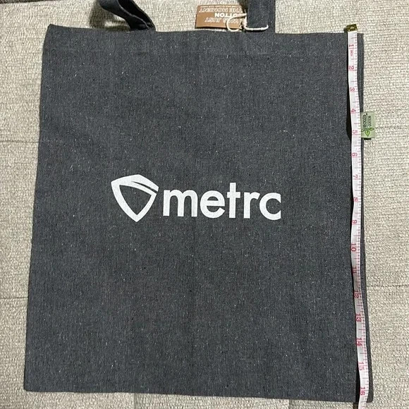 METRC Tote Bag MJBizCon 2022 Exclusive NWT Recycled Cotton 15×16.5