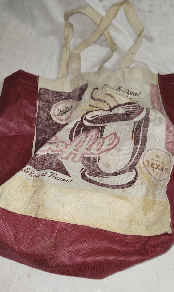 Whole Foods Market Reuseable Tote Coffee Austin Texas Rich Robust