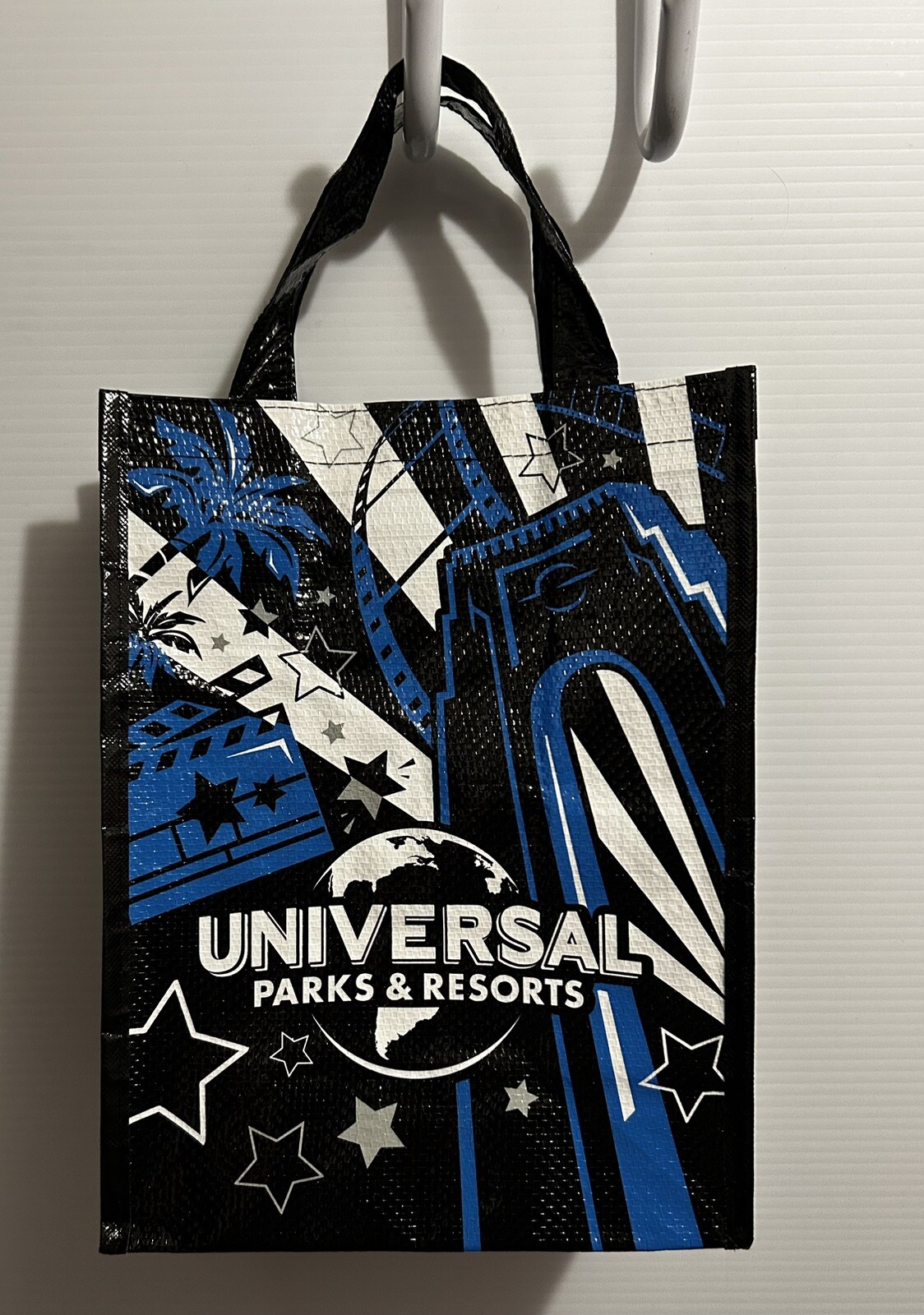 Universal Parks & Resorts Reusable Vinyl Tote Bag Orlando 9”x12”