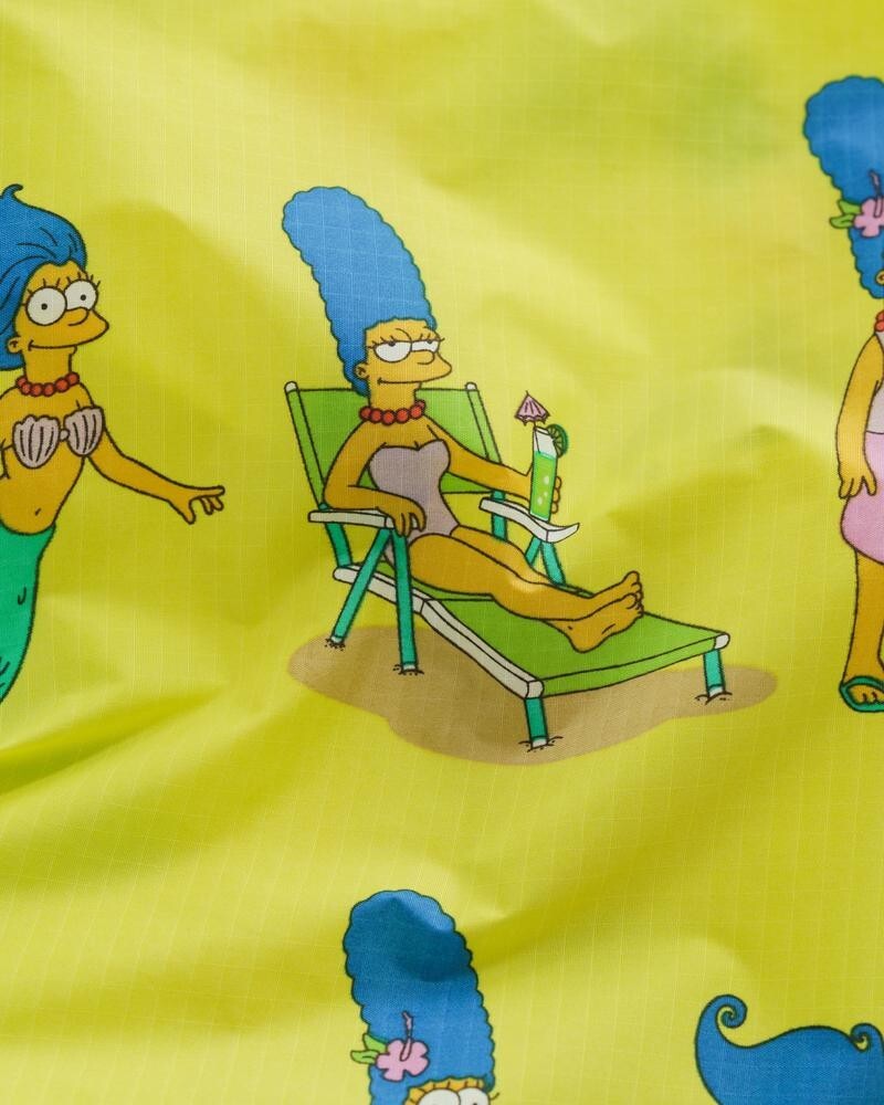 NWT Baggu X The Simpsons Marge Standard Reusable Bag Tote Sold Out US Seller Yel