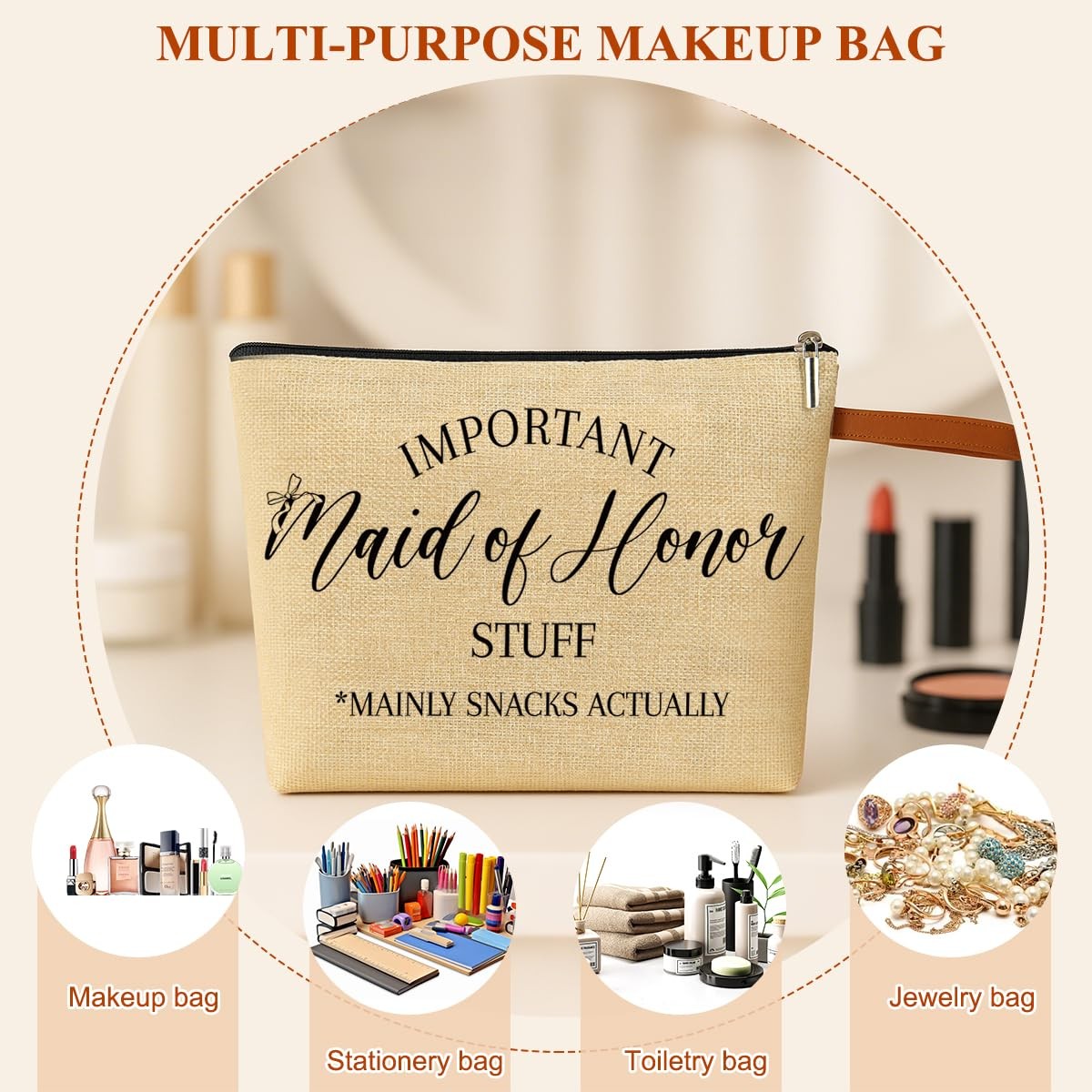NBIAN Luxury Wedding Emergency Kit: I Do Crew 10 x 6 inches, Maidofhonor 1323