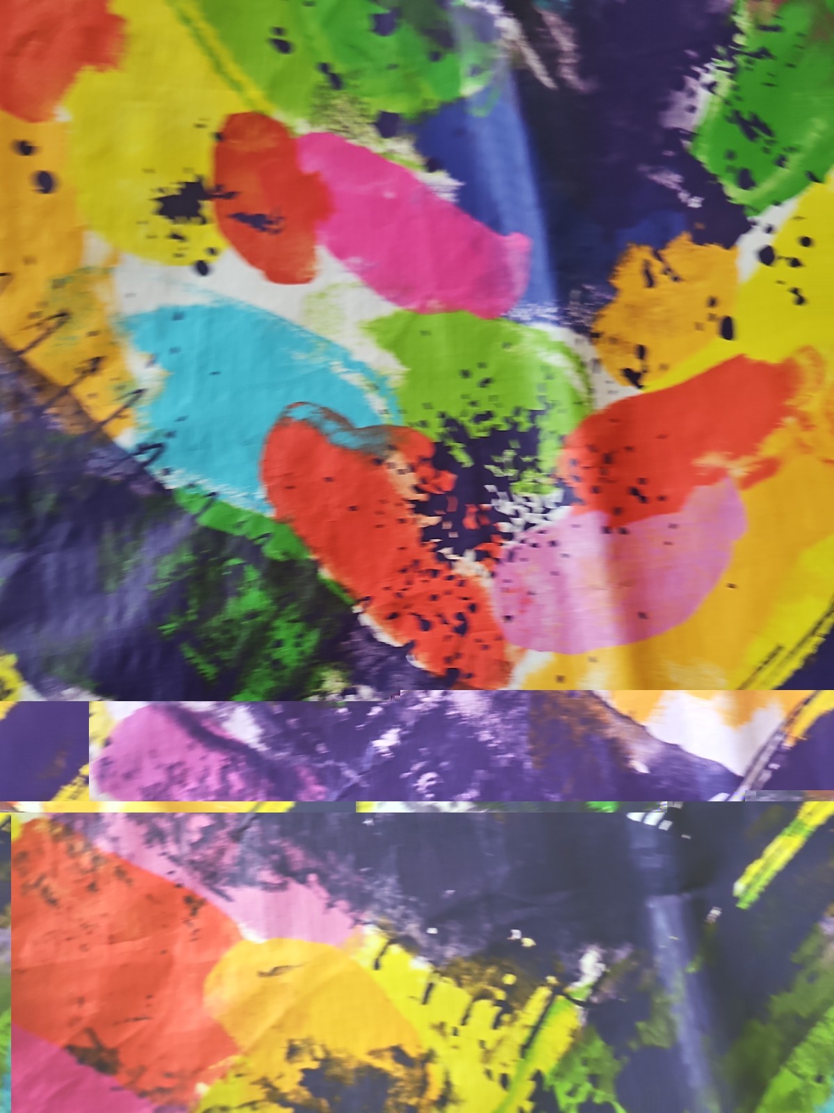 TJ Maxx Reusable Shopping Tote Bag Size Large 7×17.5×19″ Abstract Heart Multicol