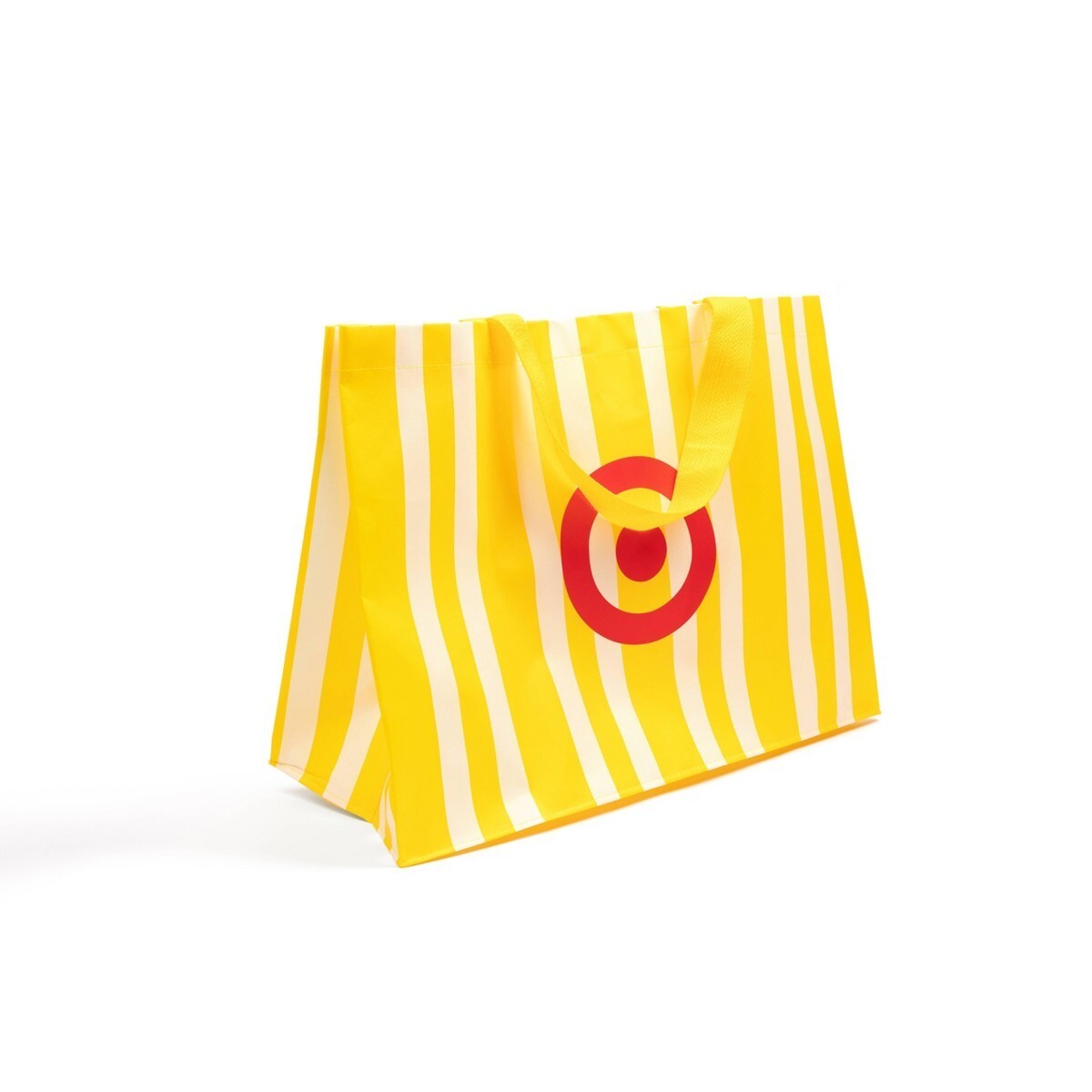 Large Target Summer Cabana Yellow Striped Reusable Bag – NWT