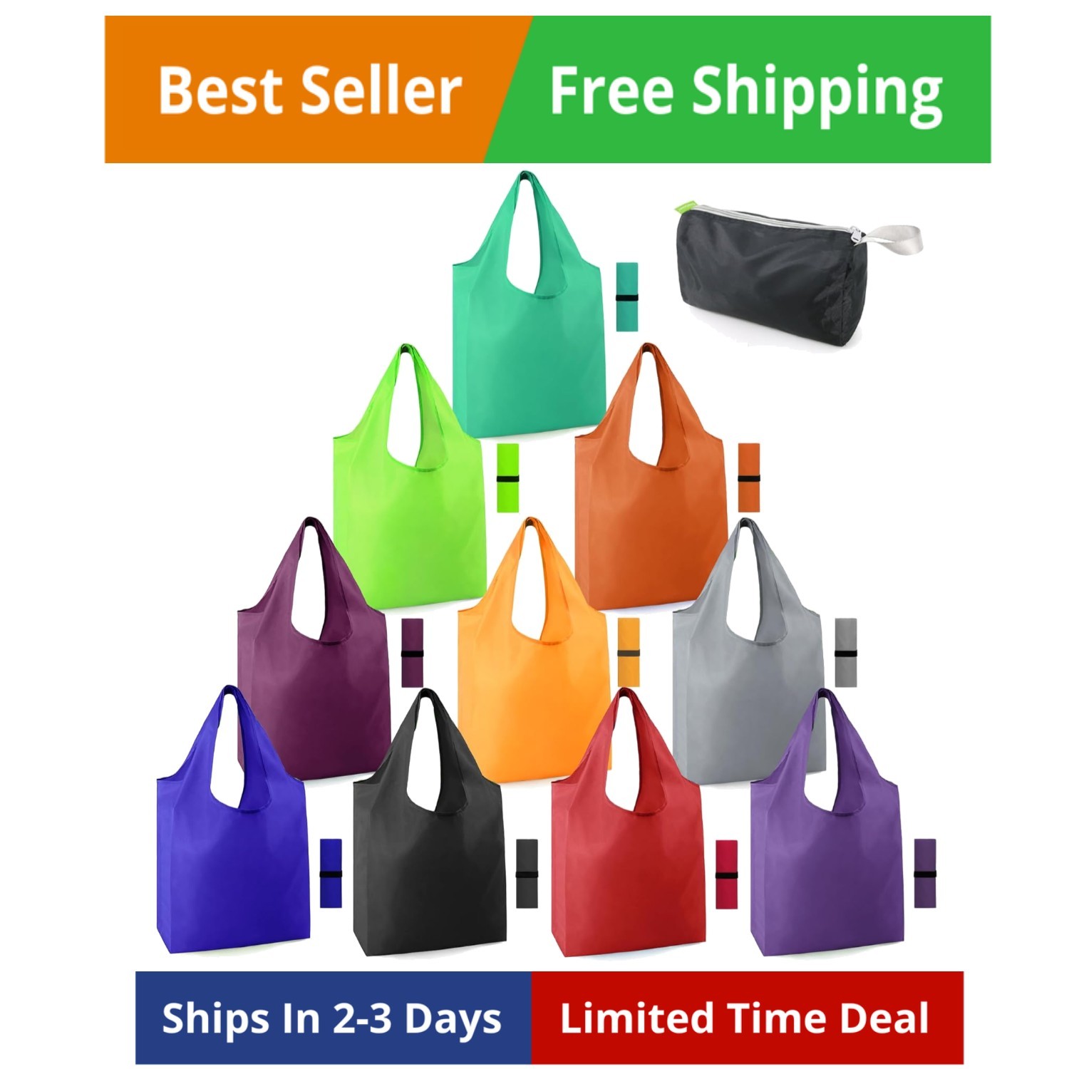 Reusable-Grocery-Bags-Foldable-Machine-Washable-Reusable-Shopping-Bags-Bulk C…