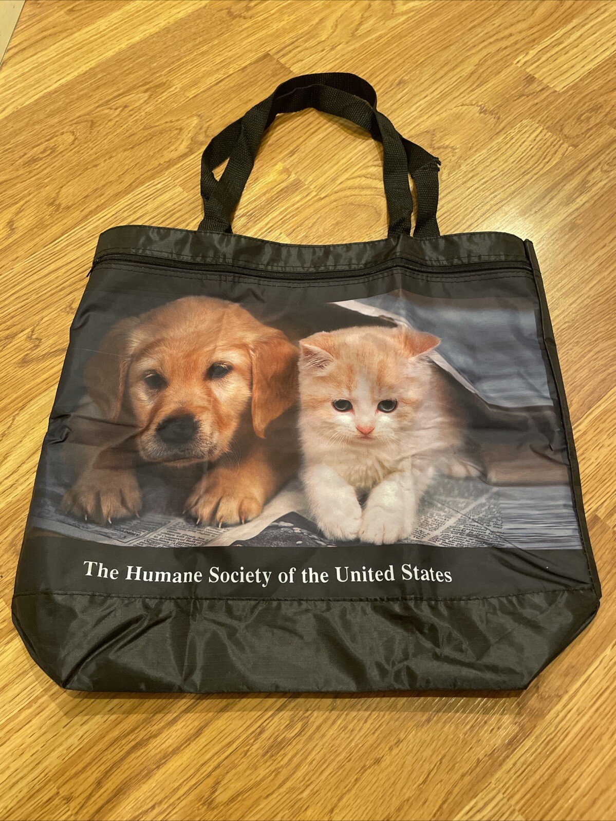 the humane society of the united states-dog/cat picture tote bag