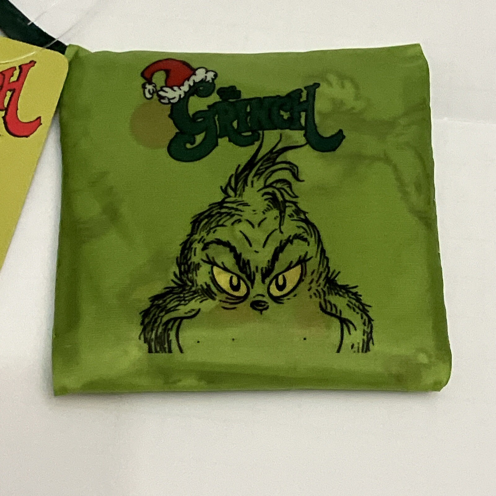 PRIMARK Grinch Bag Santa Stole Christmas Seuss Green Foldaway Shop Tote 2024