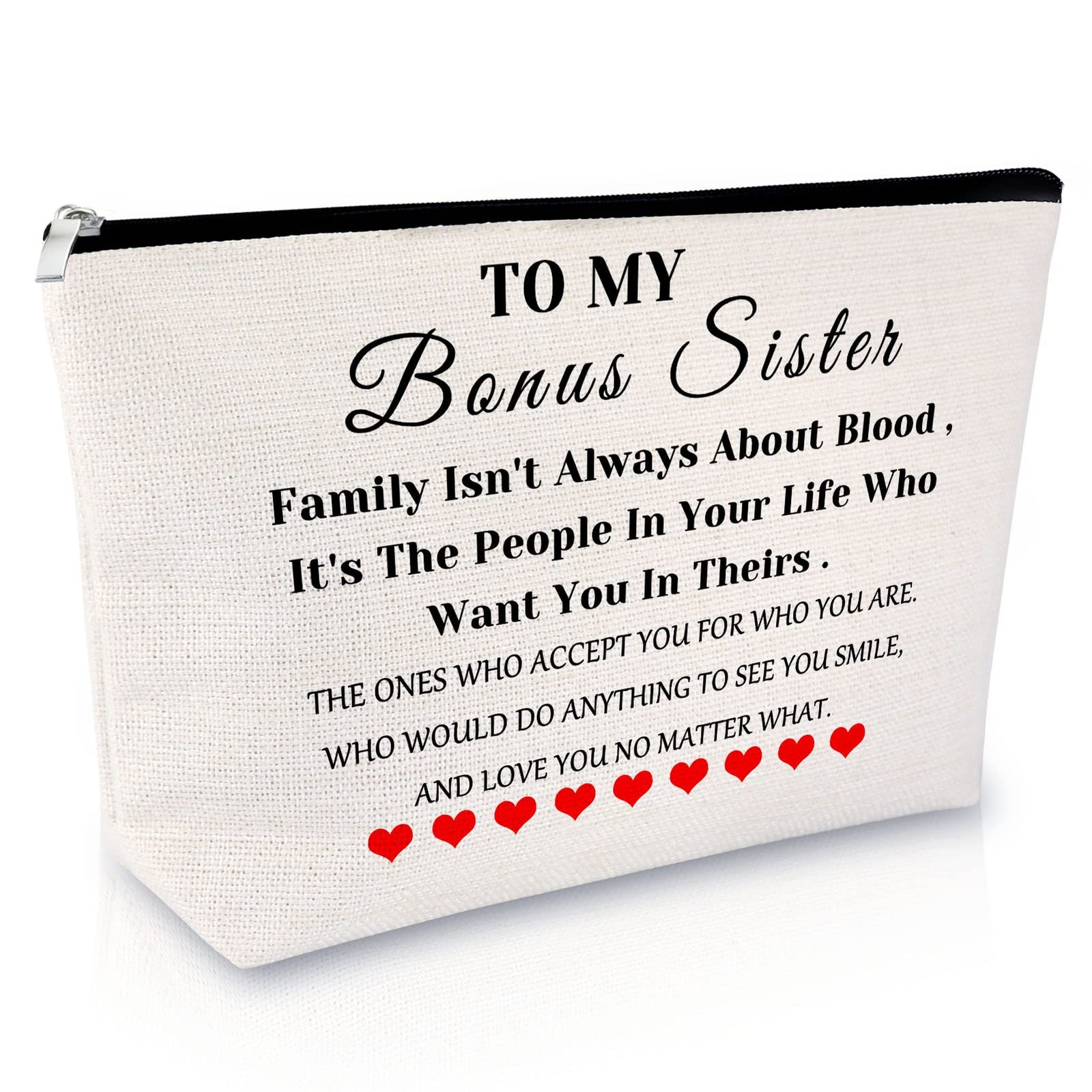 Sfodiary Bonus Sister Gifts Makeup Bag Friendship Gift 11