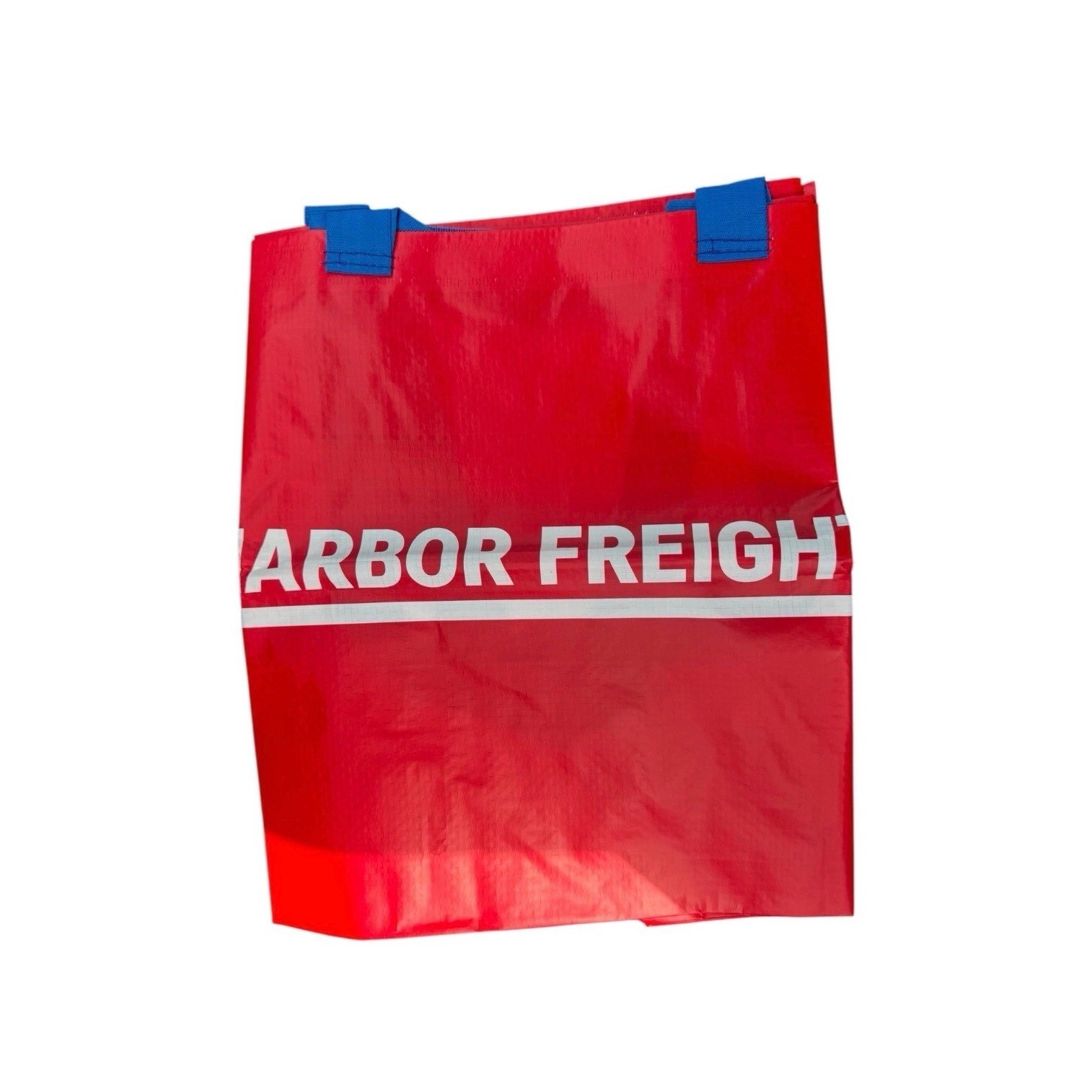2 Pack Harbor Freight XXL Reusable Tote Bags Red 55 lb. / 19 Gallon FRAKTA Bags