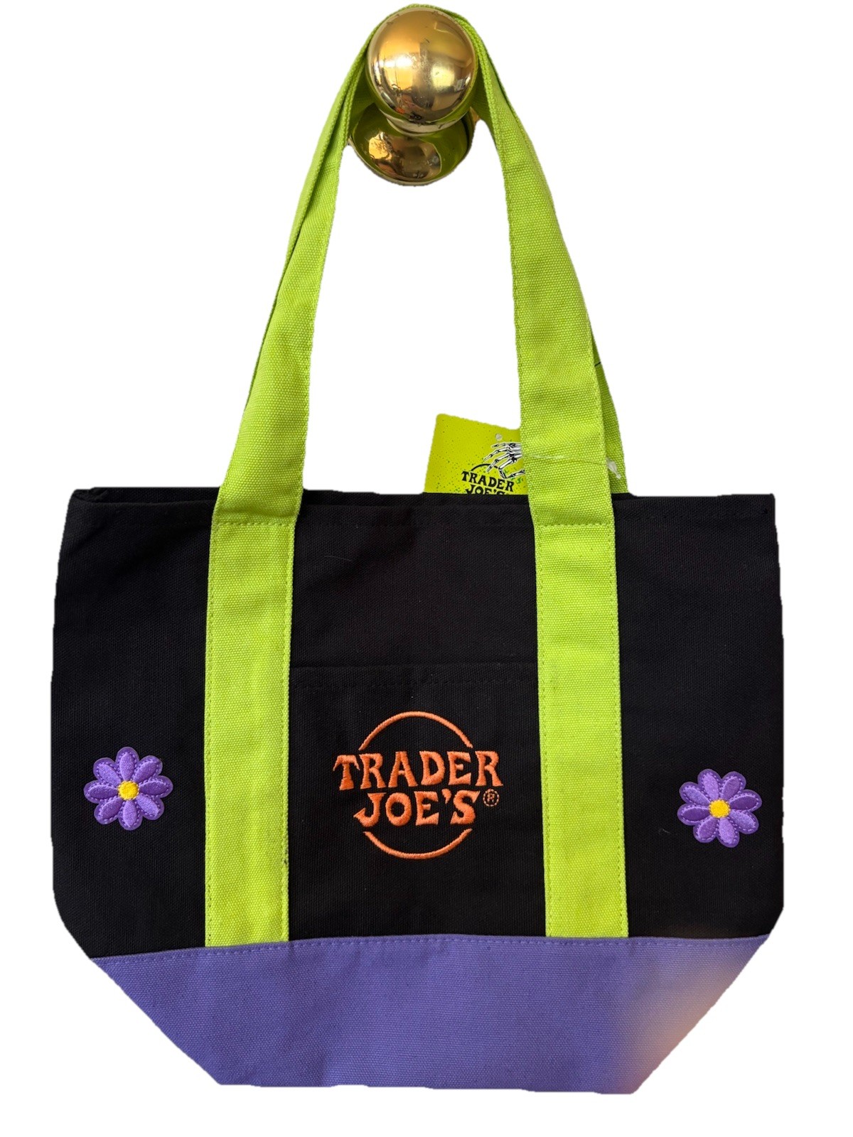 Trader Joe’s One Mini Bag Embroidery Special 4 Flowers 🌺
