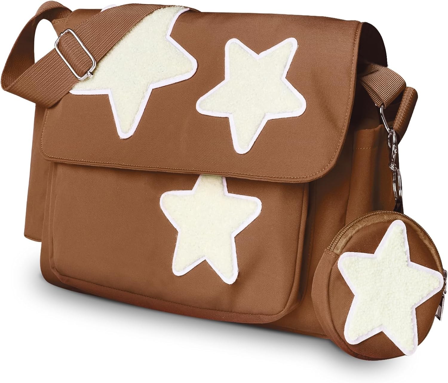 Y2K Menr Bag for Women, Lightweight Spacious Stars Tote se with
