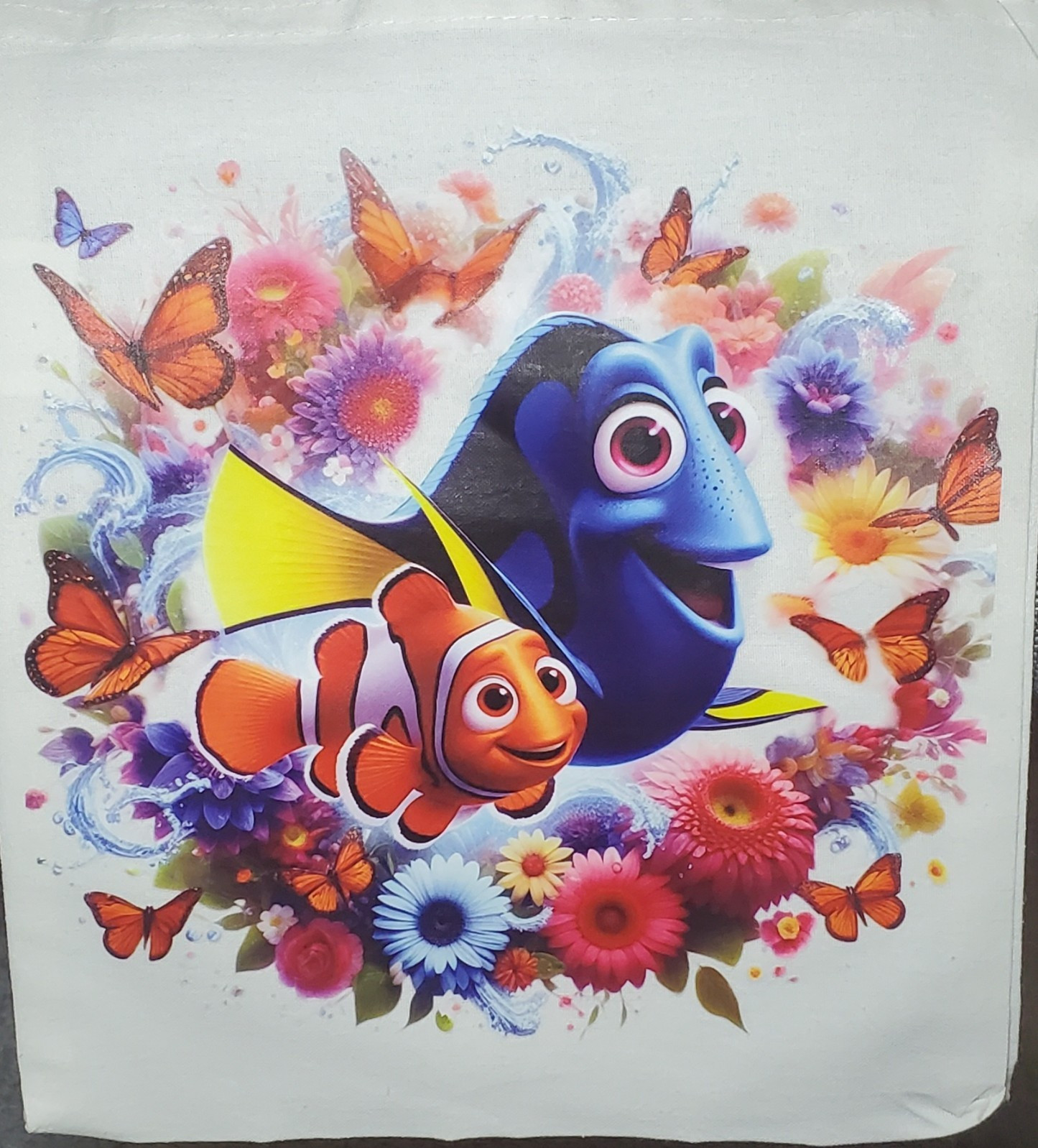 Disney Finding Nemo Canvas Tote Bag 11″ x 13″