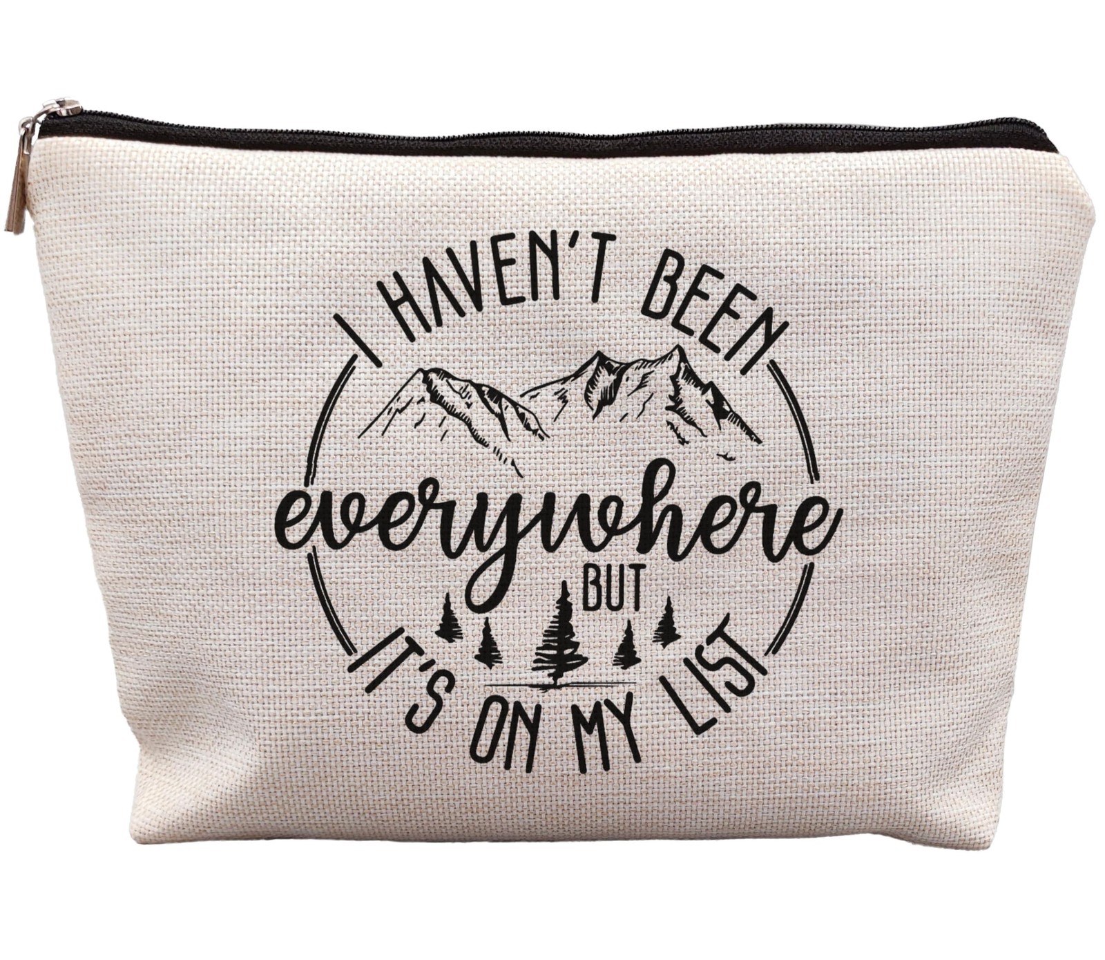 uinwk World Traveler Makeup Bag,Travelers Gift,Adventure lxbBT-02