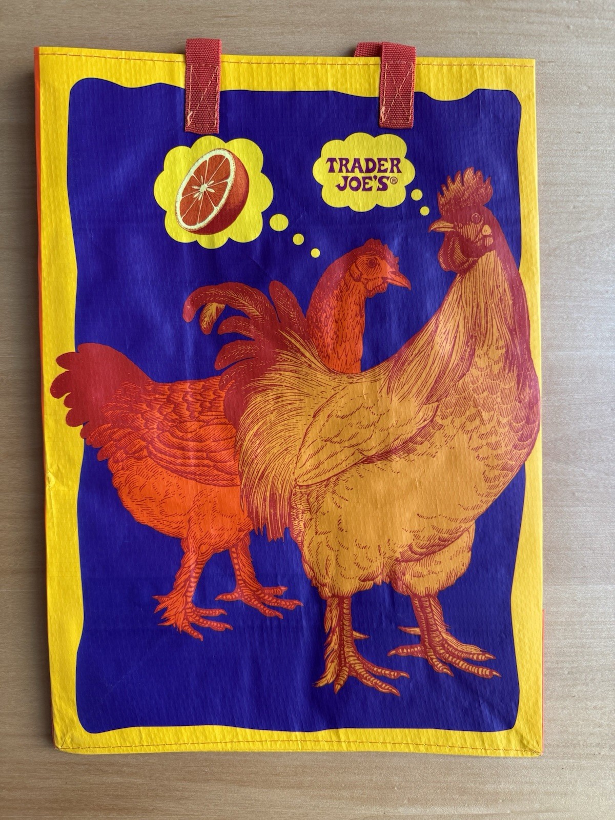 Trader Joe’s Orange Chicken Grocery Bag Rare Collectible & Untouched/New