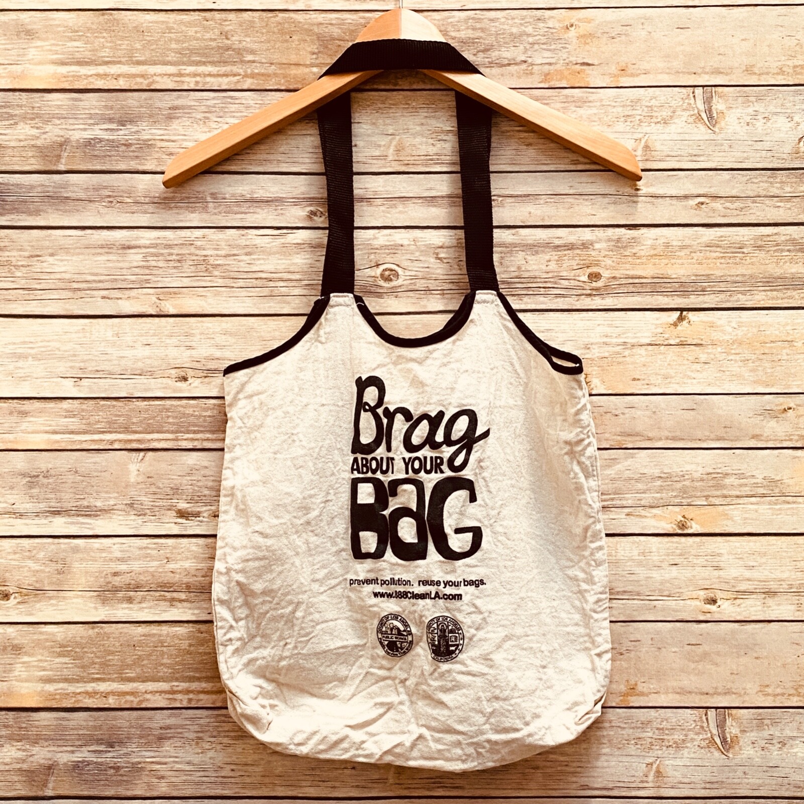 Tote Bag Canvas Shop Double Handle Farmer’s Market Store Eco Earthy Sack c