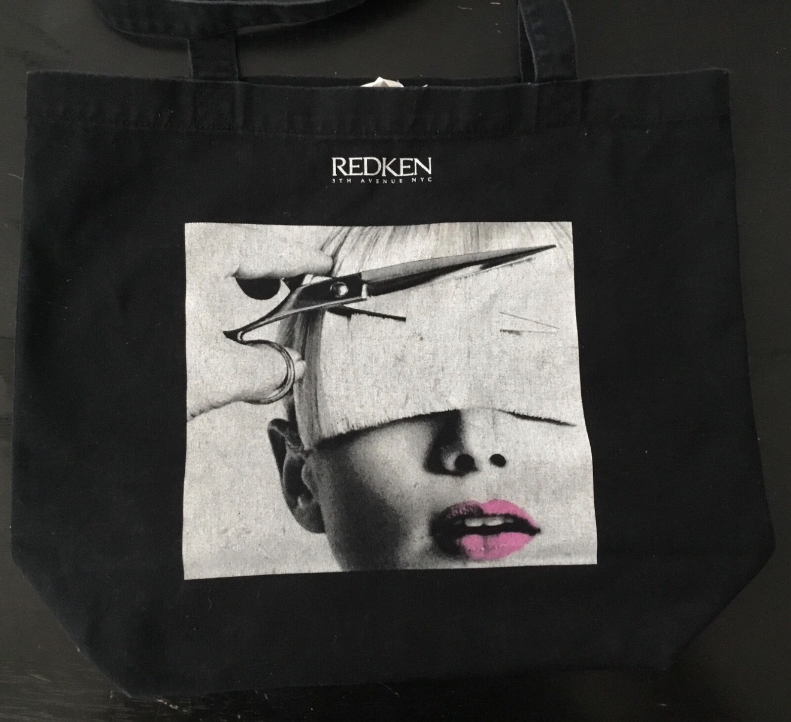REDKEN Tote Bag (black) 100%Organic Cotton