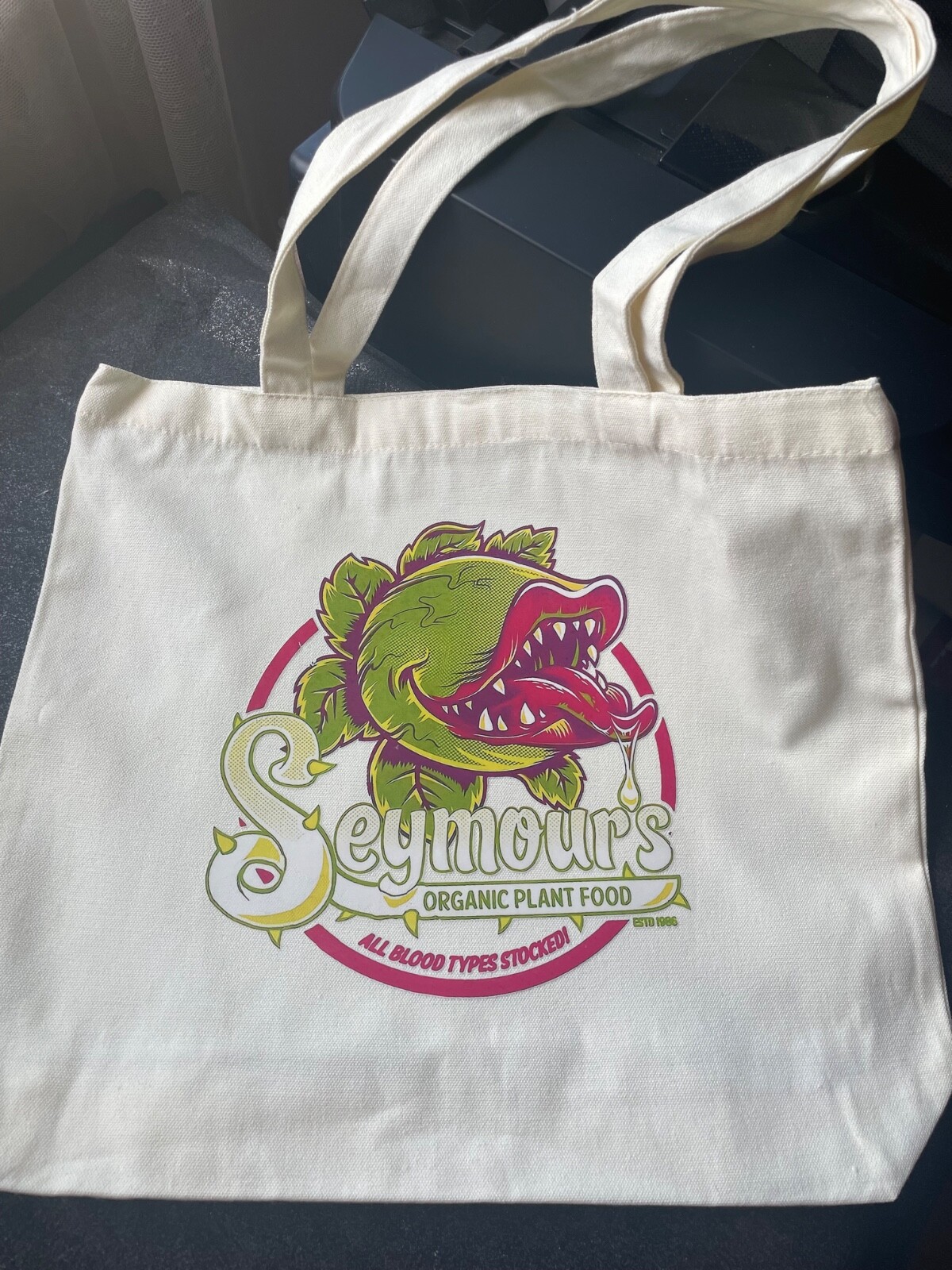 Little Shop of Horrors Audrey 2 – Canvas Tote Bag Double Handles Free Post