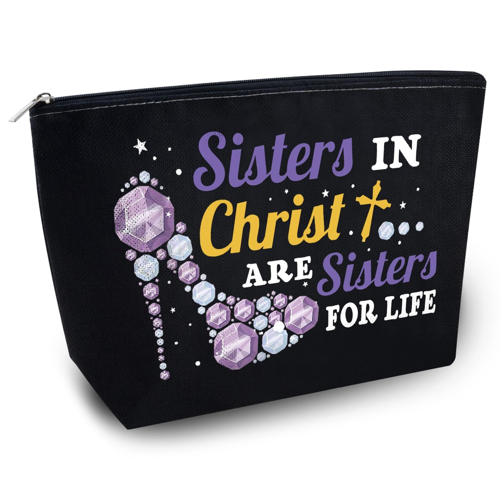 Yoxiumi Sisters in Christ Gifts for Women 25*17cm, Black-Sister