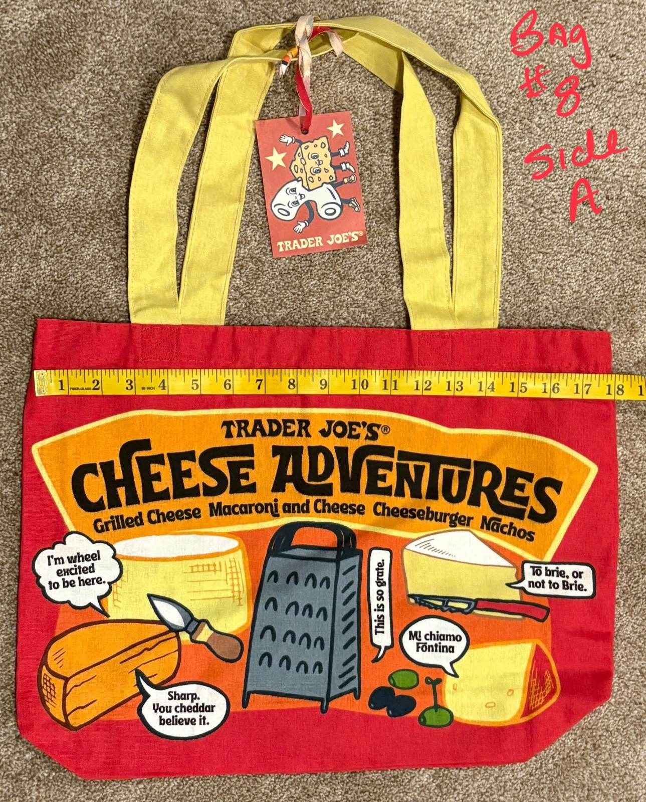 Collector Lot of 10 Different Trader Joe’s Tote Bags All New