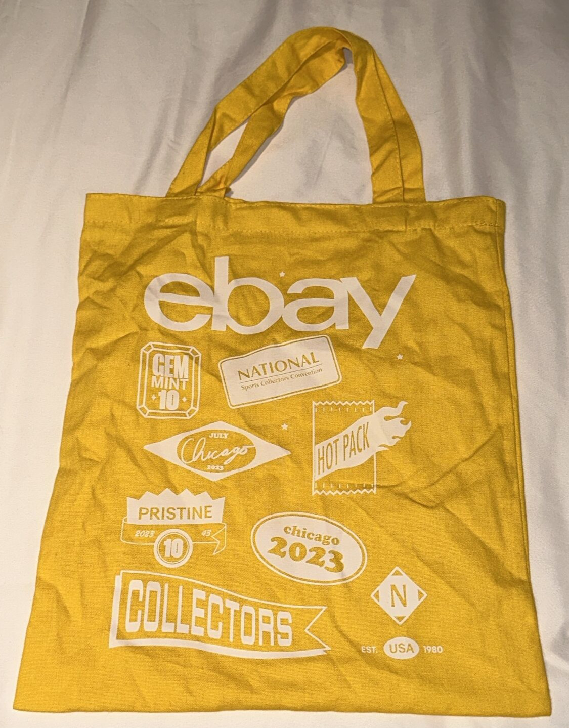 2023 NSCC National Sports Collectors Convention EBAY Reusable Tote Bag Eco GEM