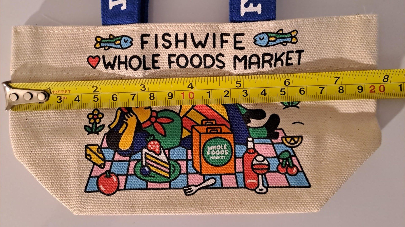 Whole Foods x Fishwife Micro Tote Bag Limited Edition