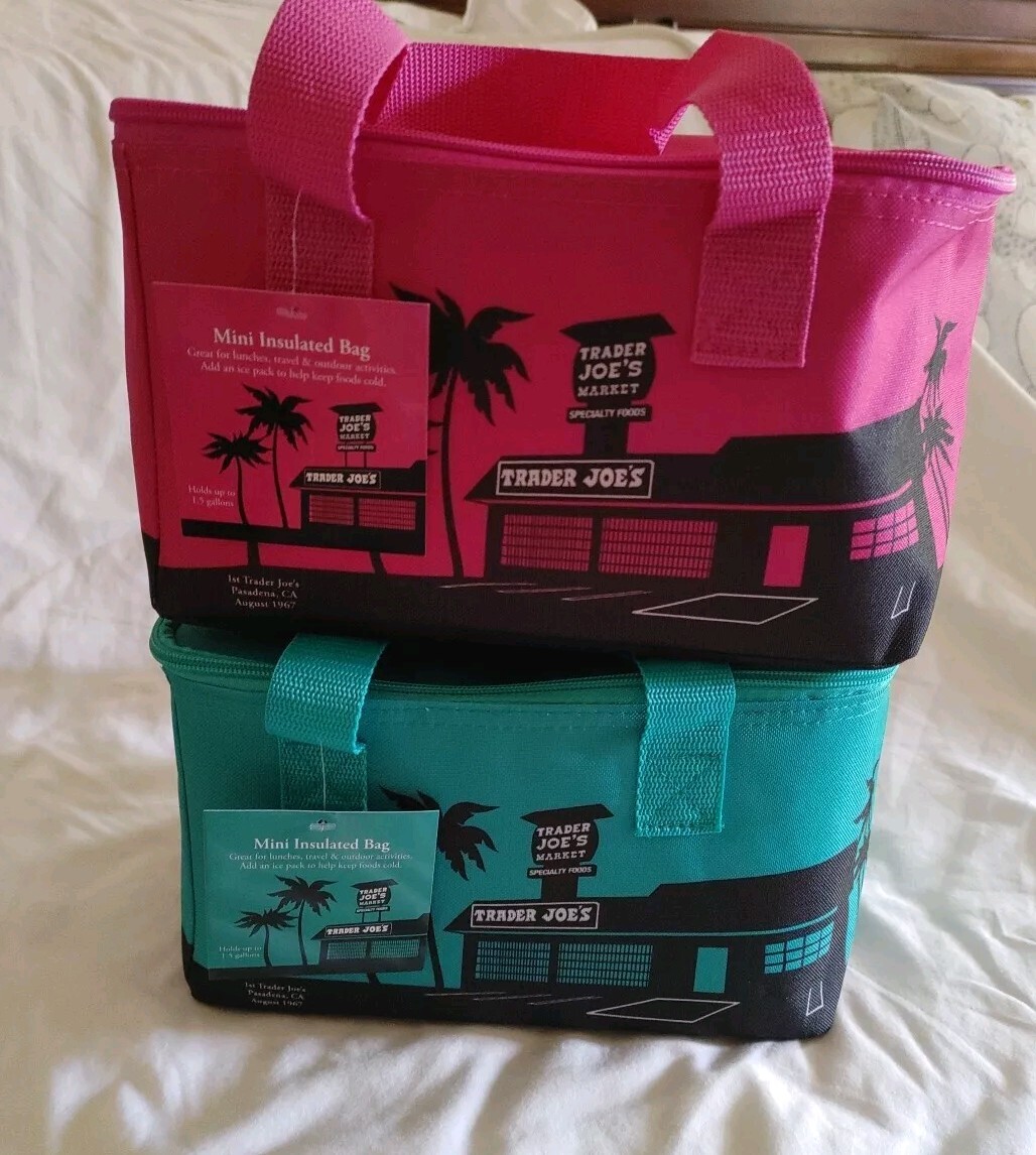 Trader Joe’s Mini Insulated Lunch Bag Set 2024 – SOLD OUT – New – RTS!