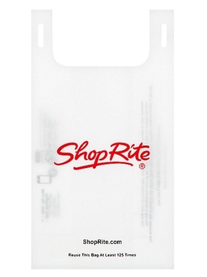 Shoprite Farmers Market Reuseable White Shopping Bag – 7 Bags Lot