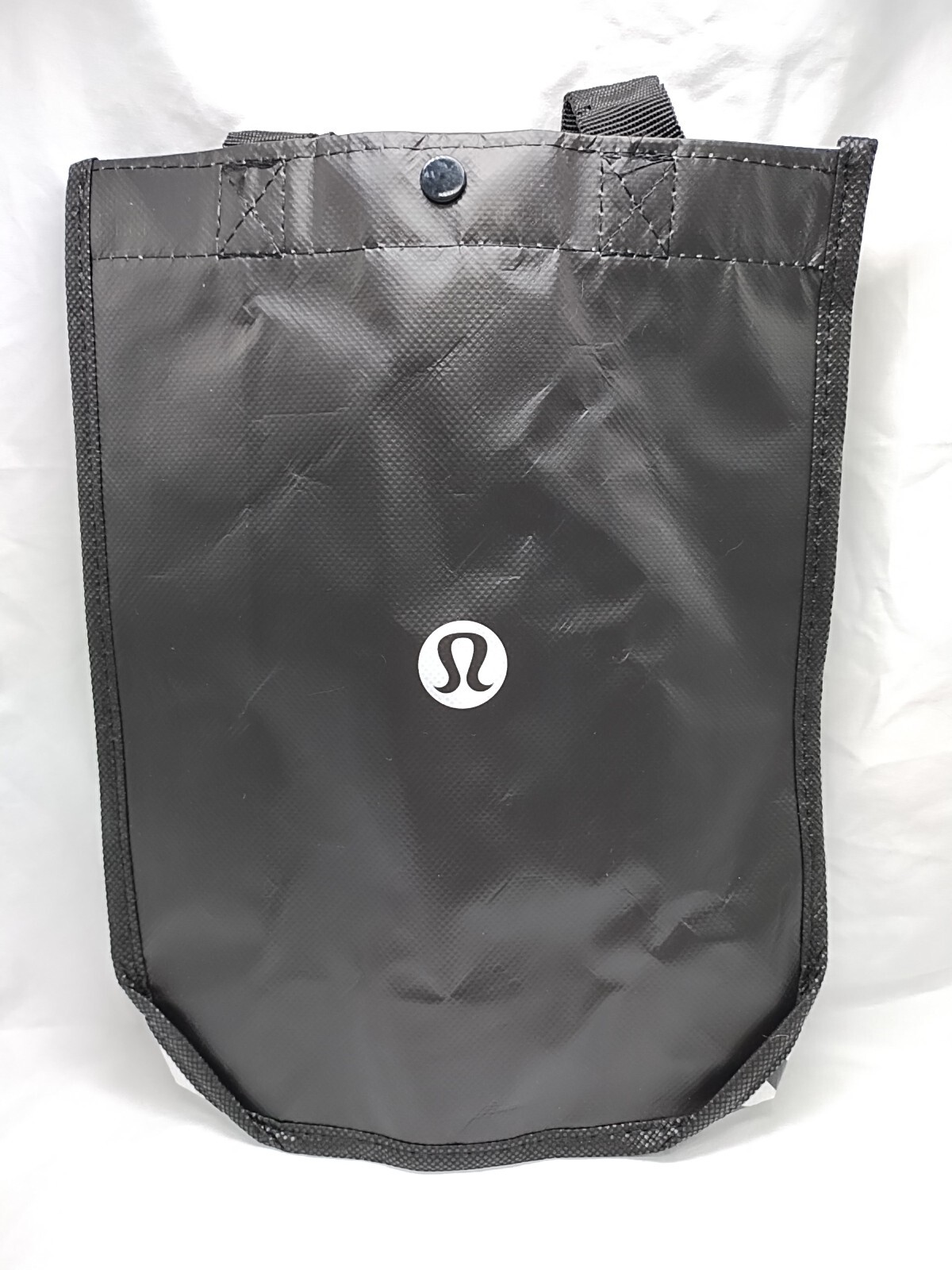 Lululemon Reusable Small Black And White Bag 9″ X 5″ X 12″
