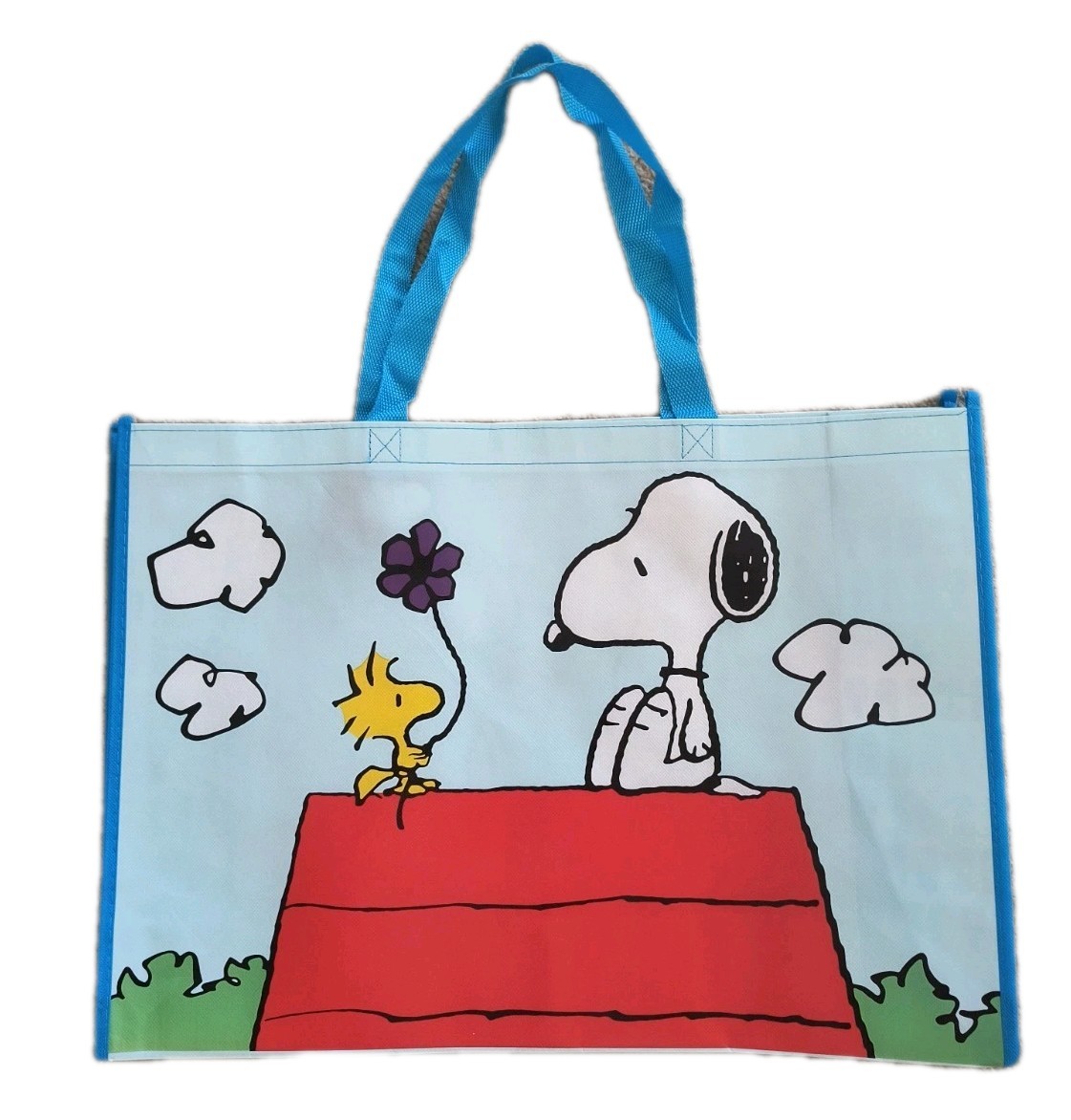 Peanuts Snoopy Spring🐇 XL Reusable Tote/Shopping/Gift Bag NWOT! Free Shipping!