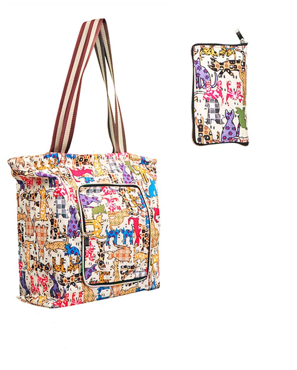 Reusable Shopping Bags Foldable Washable Waterproof Large Grocery Bags Heavy …