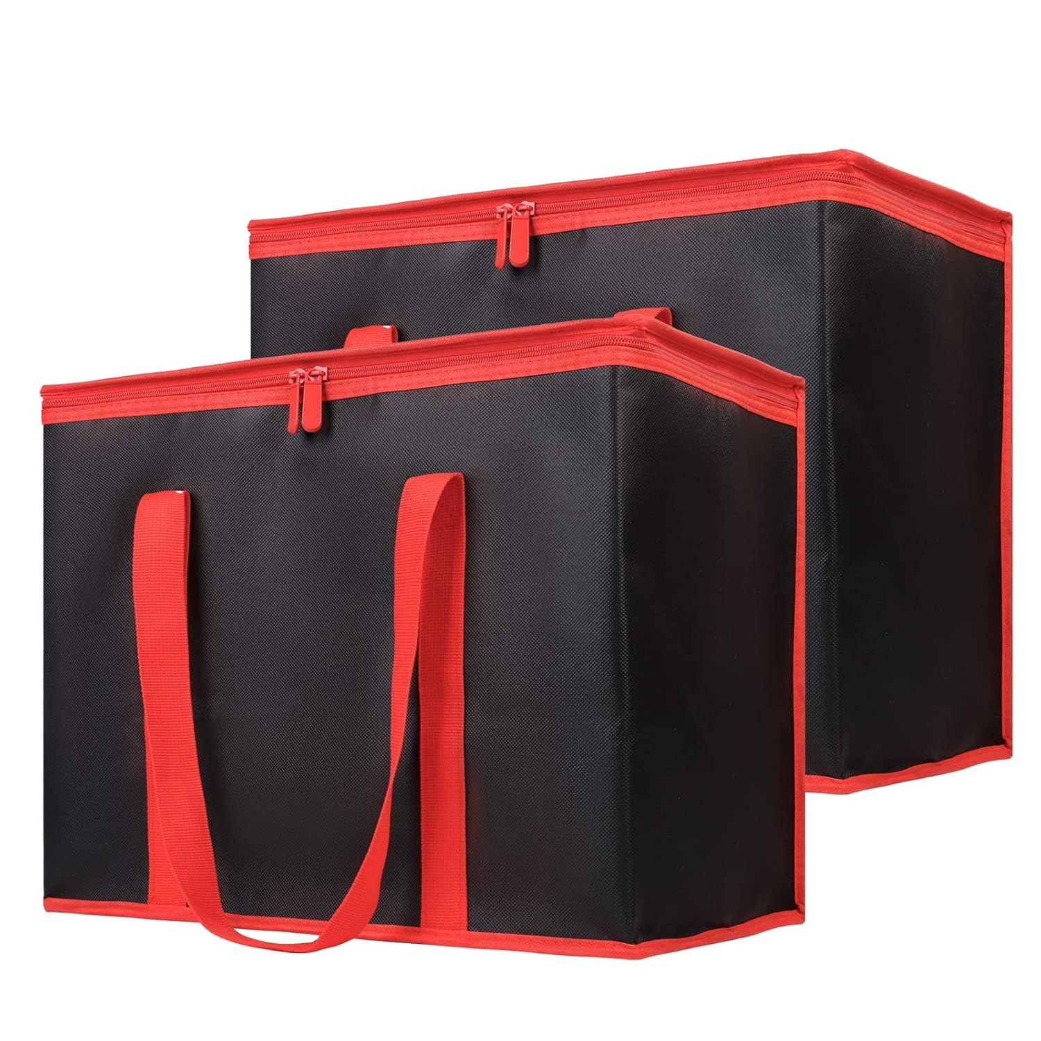2-Pack Insulated Reusable Grocery Shopping Bags, X-Large Picnic Cooler