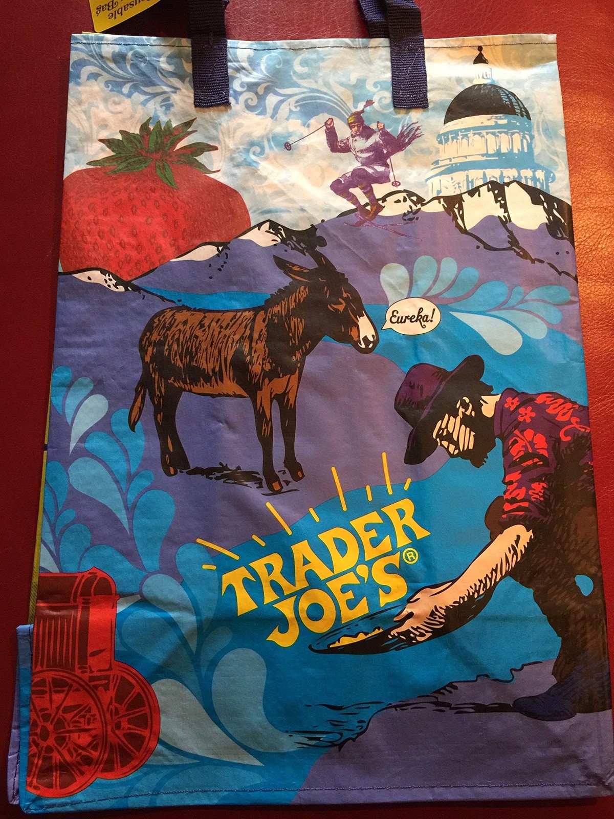 NO CAL San Francisco – Napa Valley – 1967 Theme Trader Joe’s Shopping Reusabl…