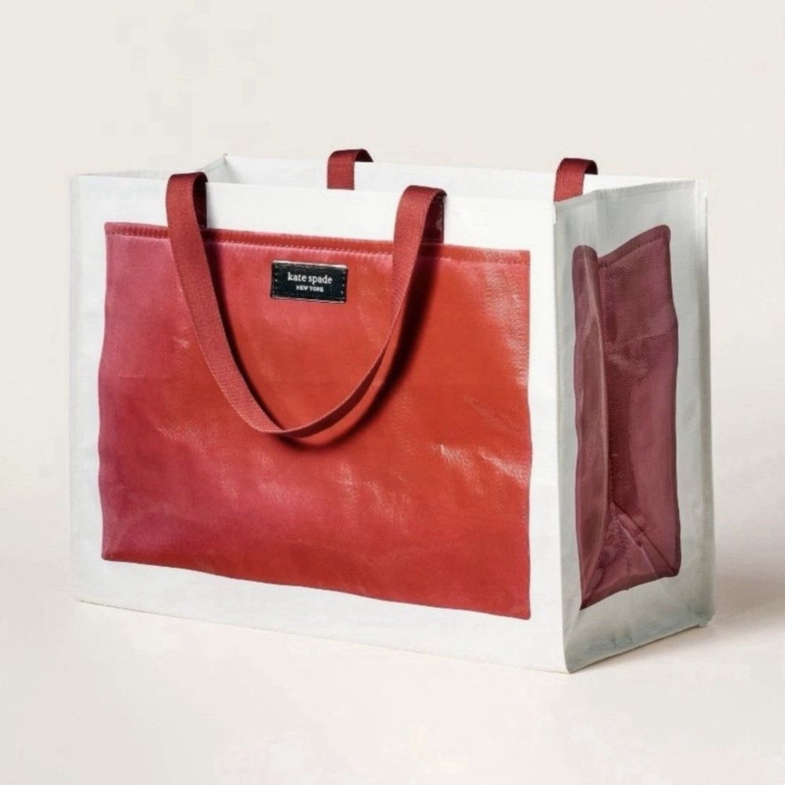Kate Spade X Target Red Tote Bag Reusable – Large NWT