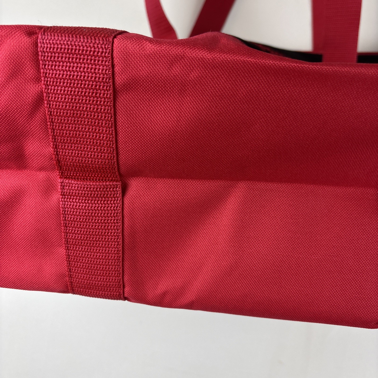 Trader Joe’s Cooler Tote Bag Insulated Shopper Black Red Reusable NEW