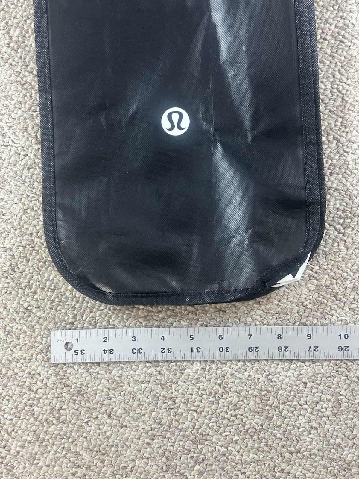 Lot Of 5 Lululemon Reusable Small Shopping Bags Totes Black White