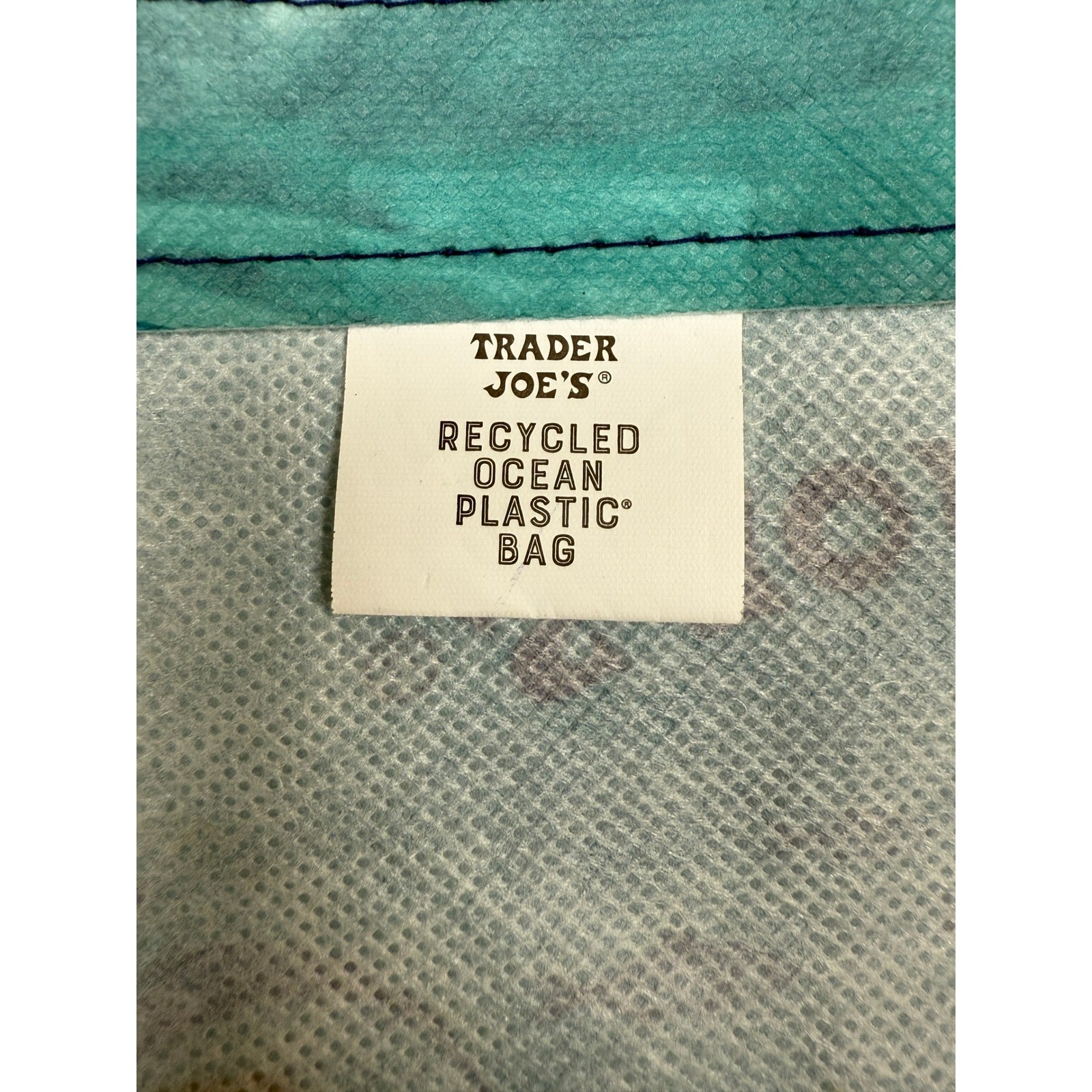 Trader Joe’s Reusable Cloth Tote Shopping Bag Ocean Marine Clownfish Scuba Diver