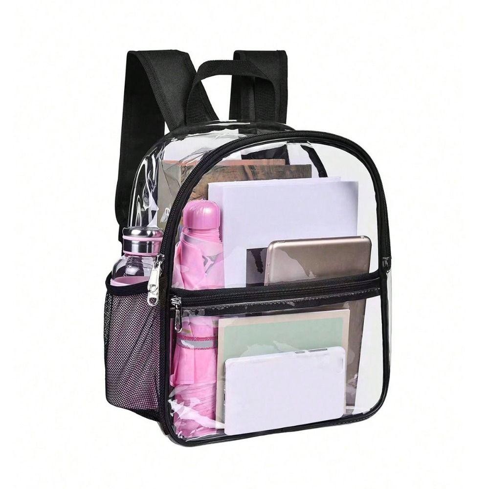 Small Clear Backpack Transparent Pvc Backpack Summer Waterproof Beach Cell Phone